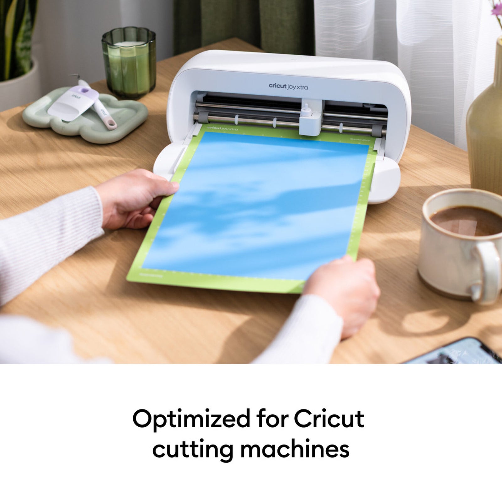 Paquete de Tapetes de Corte Cricut Joy Xtra™ de Adherencia Ligera y Estándar 21,6 × 30,5 cm – 4 unidades