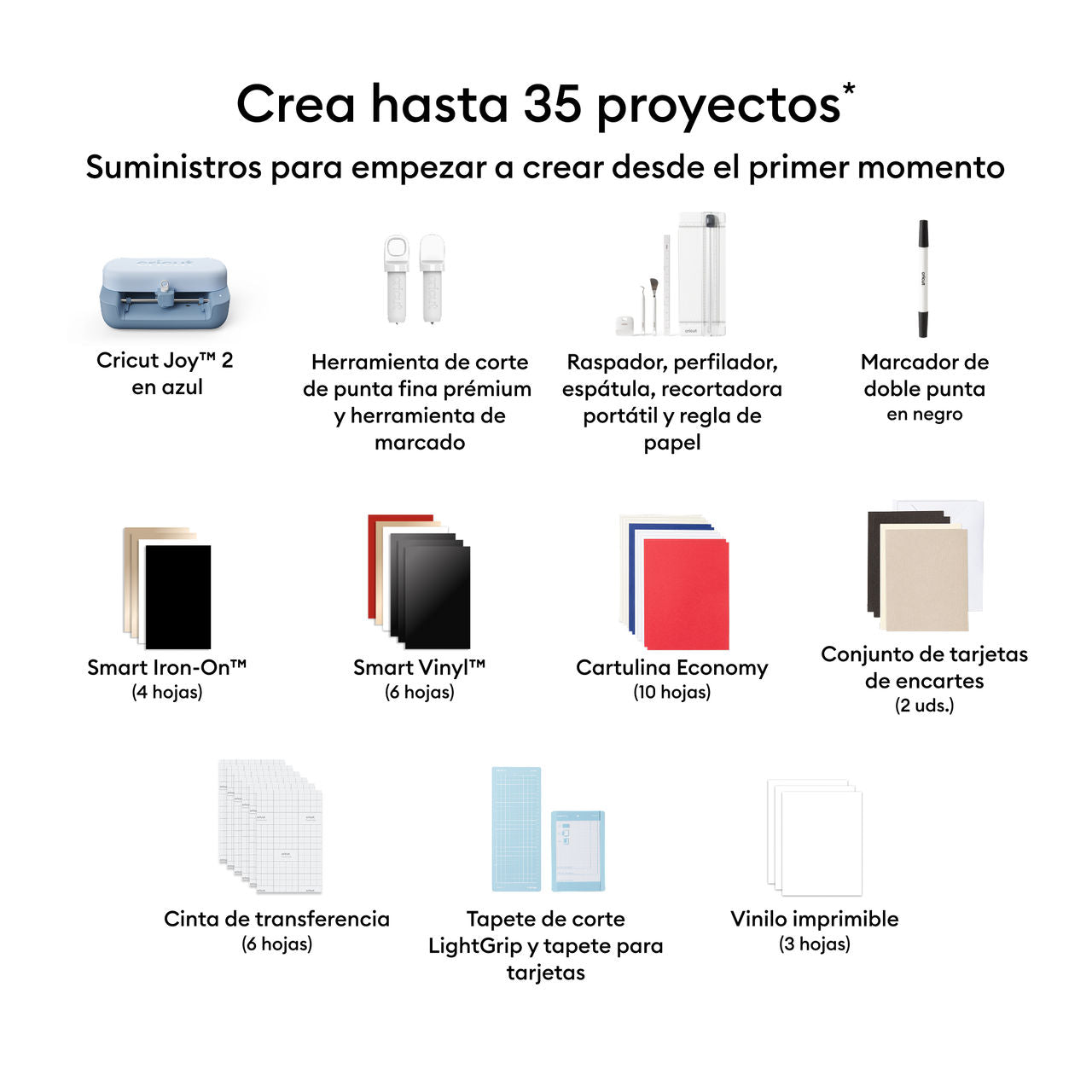 Plotter de Corte Cricut Joy™ 2 Kit Esencial