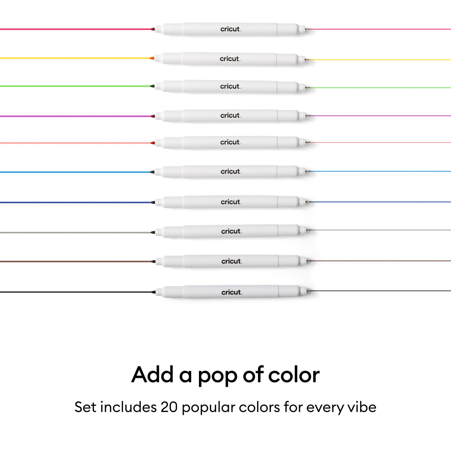 Dual-Sided Markers, Ultimate Set (20 ct) + Adapter