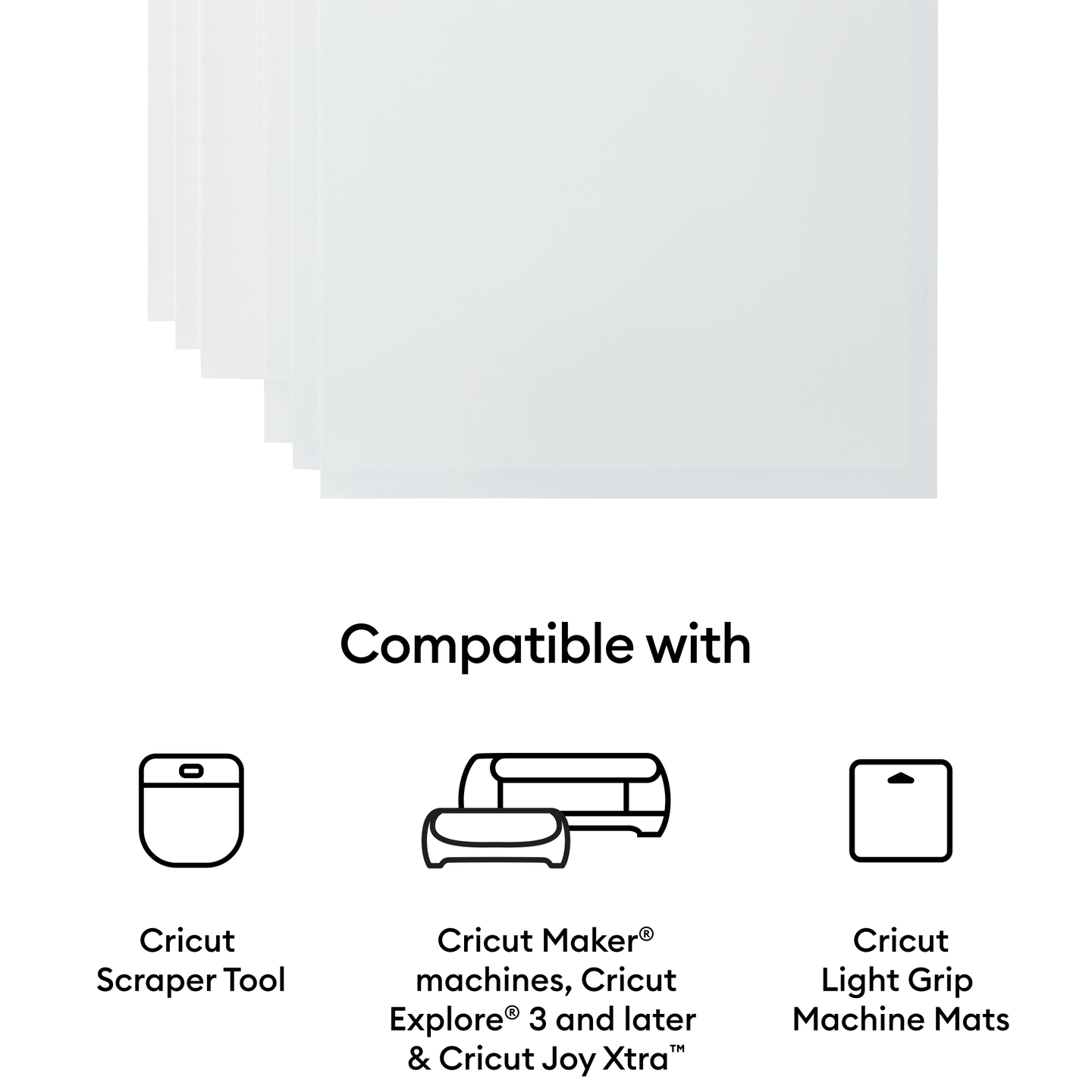 Cricut® Printable Waterproof Sticker Set - 8.5 in x 11 in (20 ct)