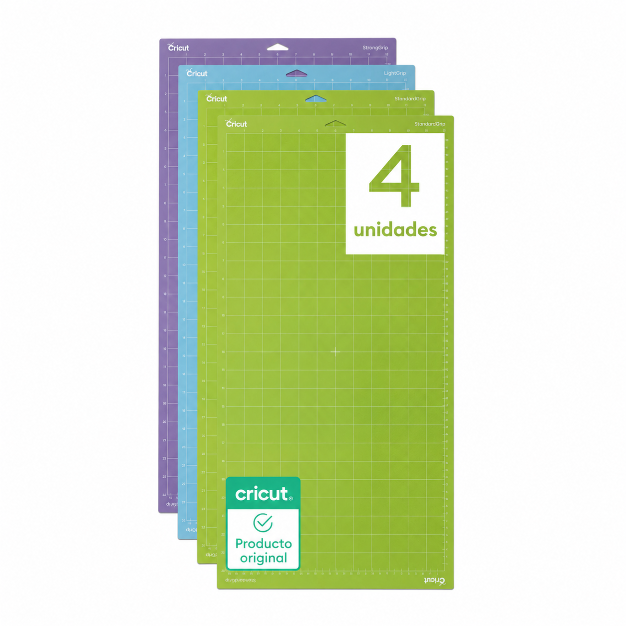 Cricut Machine Mat Variety Pack – 12 × 24 pulgadas (4 unidades)
