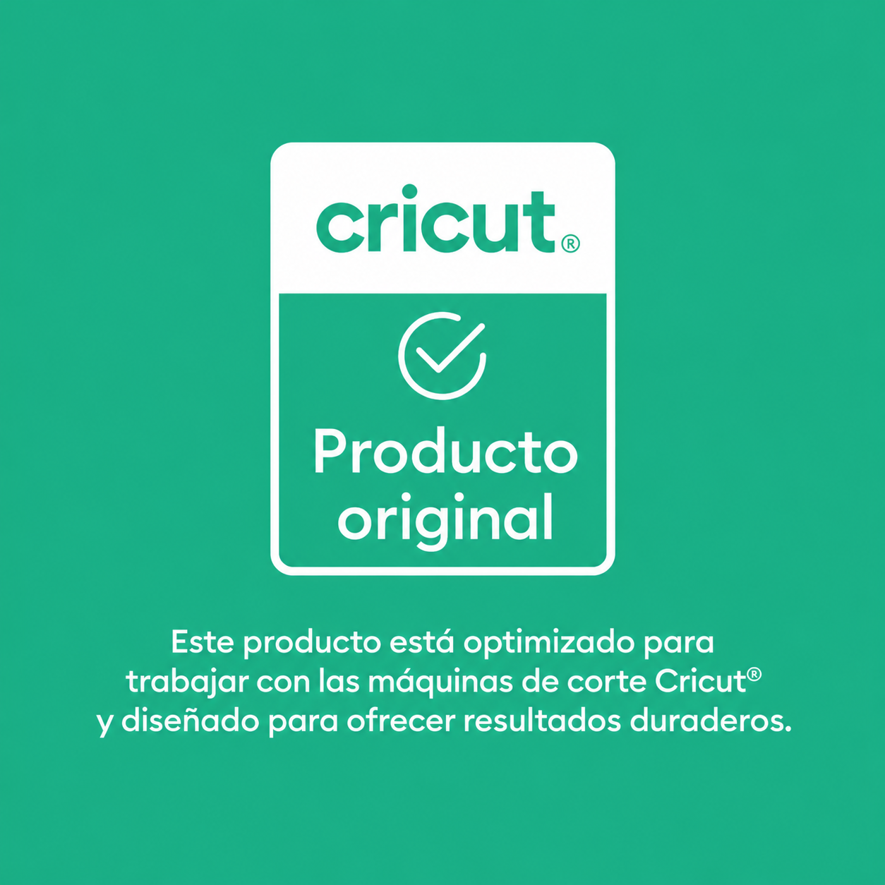 Cinta de Transferencia Cricut Value – 75 Hojas de 30,5 × 30,5 cm