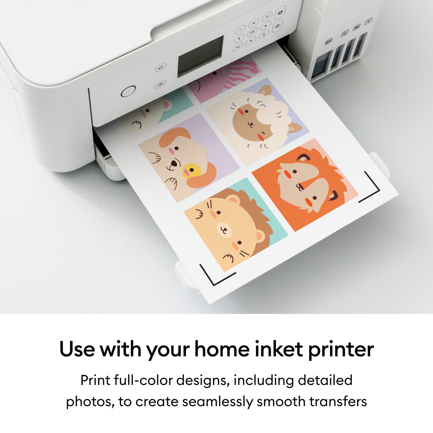 Cricut® Printable Iron-On Glow in the Dark Kit – 8.5 in x 11 in (4 ct)