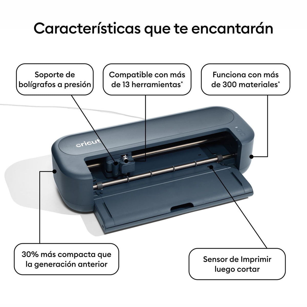Plotter de Corte Cricut Maker 5 Essential Bundle – Kit de Herramientas y Materiales