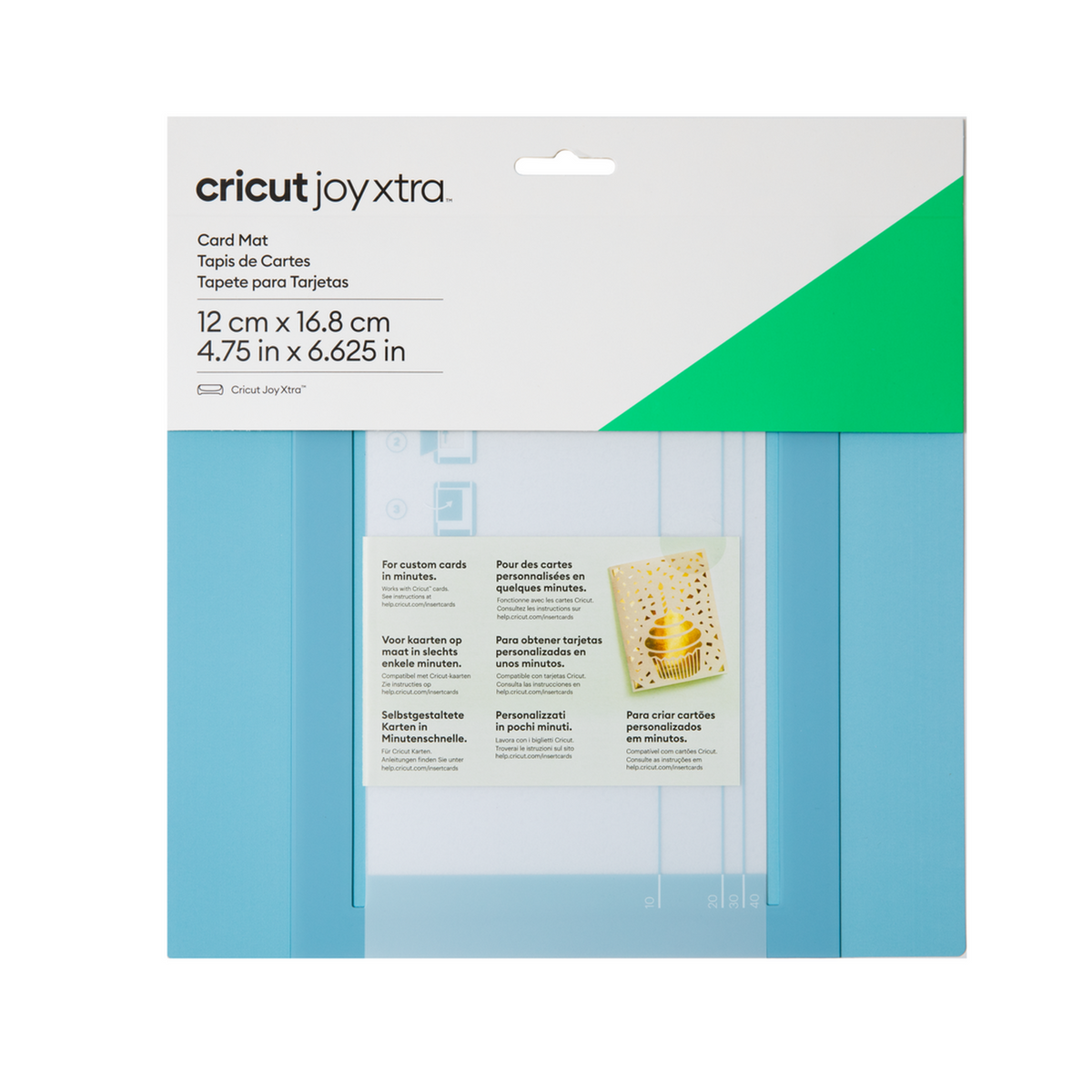 Tapete para Tarjetas Cricut Joy Xtra™ 12 × 16,8 cm