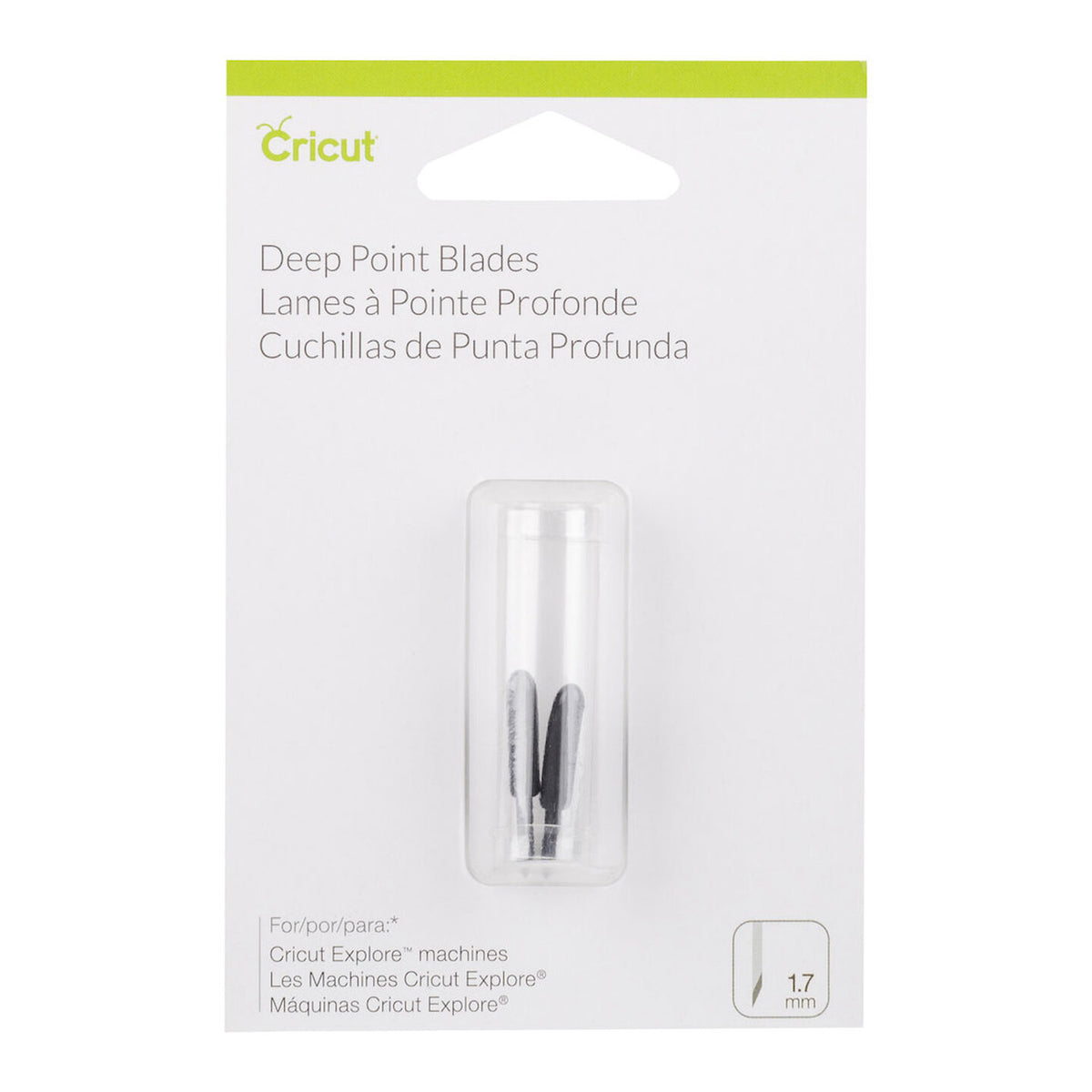 Cuchillas de Repuesto de Corte Profundo Cricut® (2 unidades)