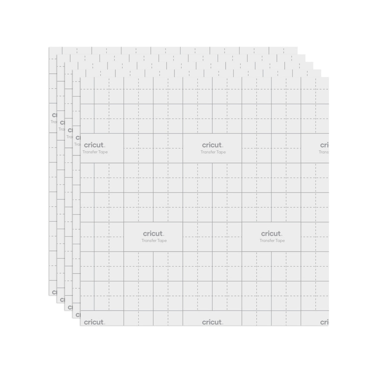 Cinta de Transferencia Cricut Value – 75 Hojas de 30,5 × 30,5 cm