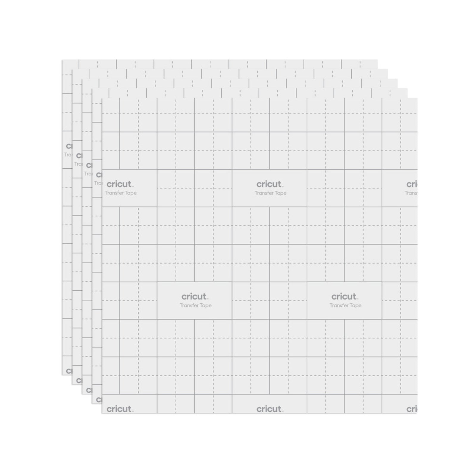 Cinta de Transferencia Cricut Value – 75 Hojas de 30,5 × 30,5 cm