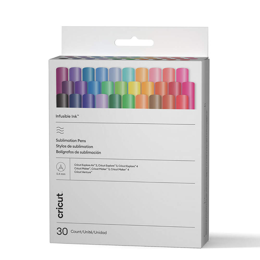 Marcadores Infusible Ink™ Cricut® Punta Fina 0,4 mm – Set Ultimate 30 Unidades