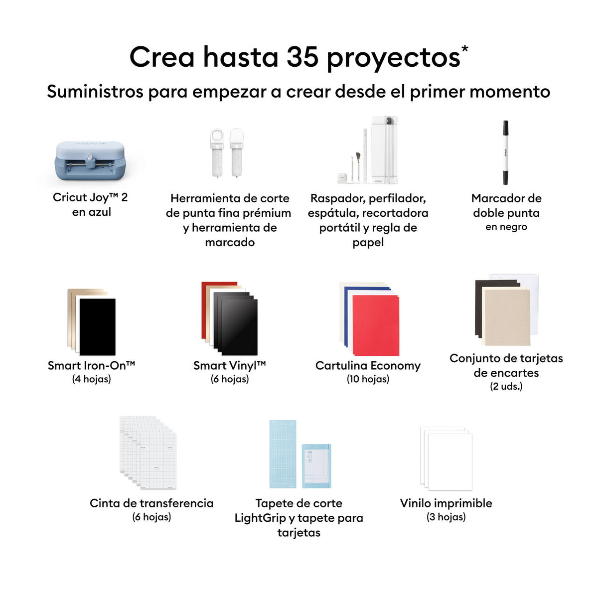 Plotter de Corte Cricut Joy™ 2 Kit Esencial