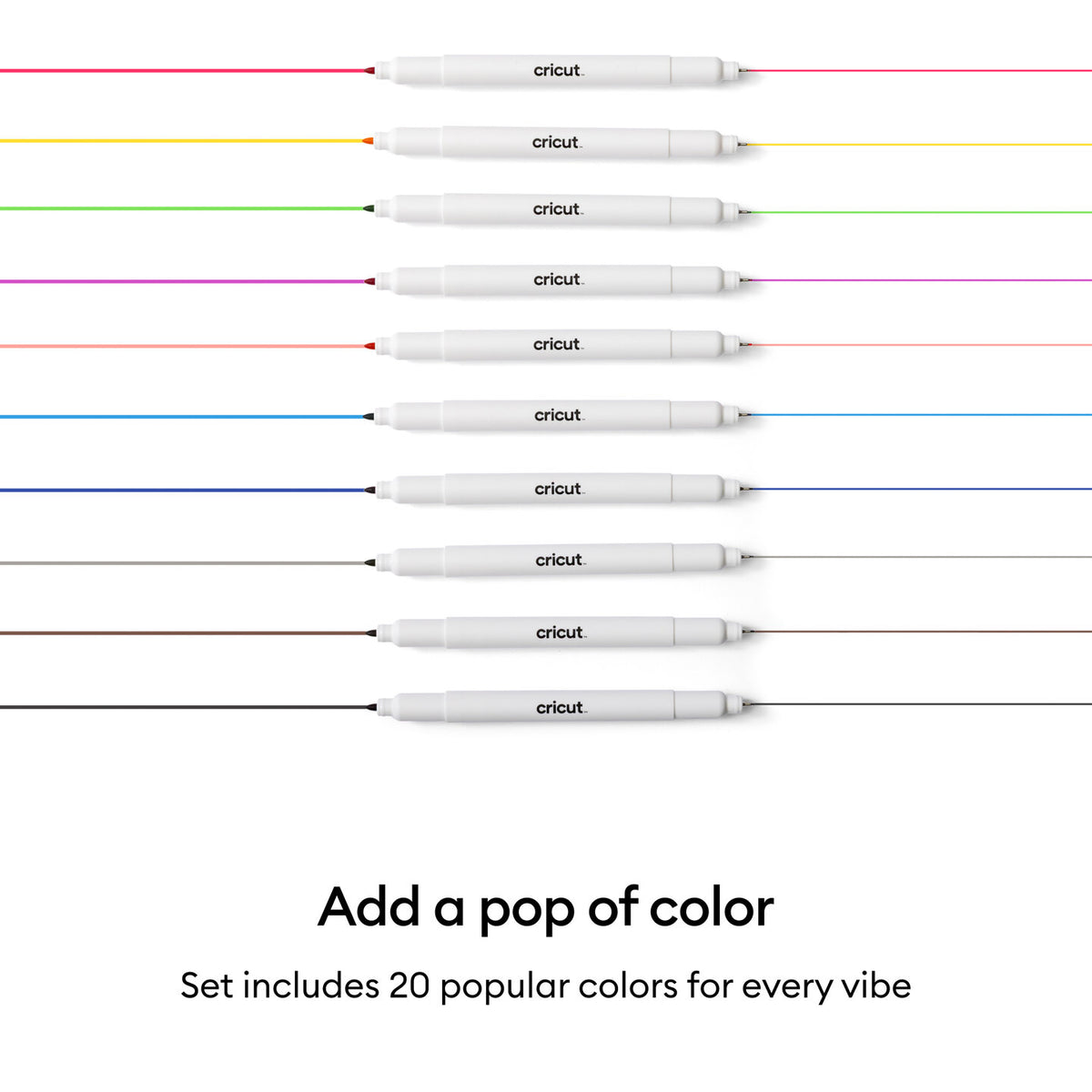 Dual-Sided Markers, Ultimate Set (20 ct) + Adapter