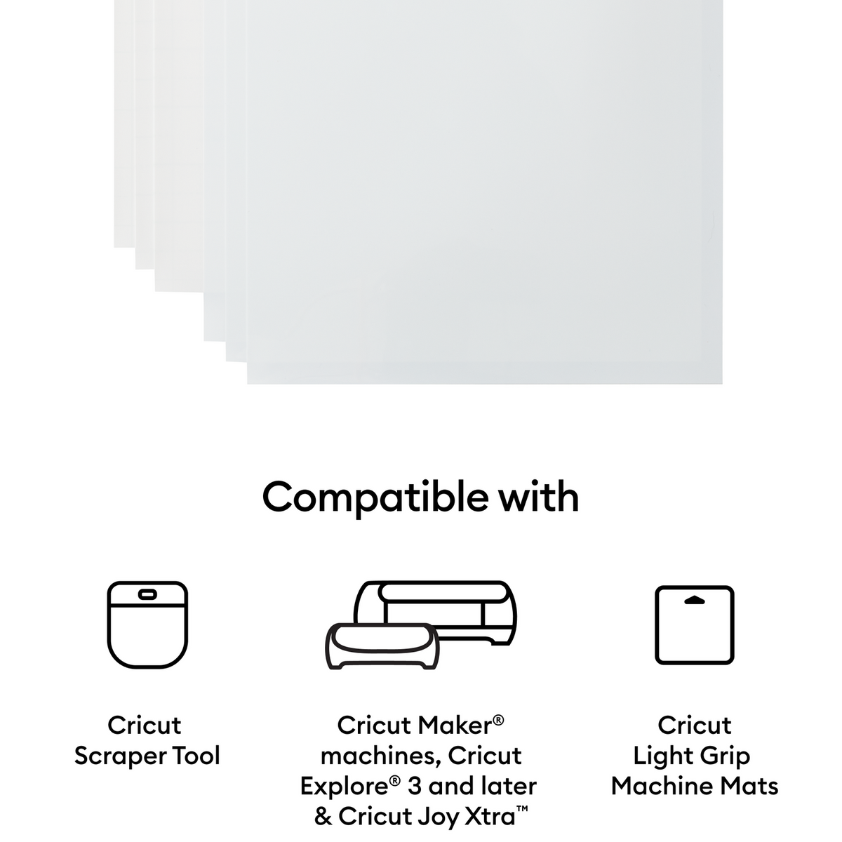 Cricut® Printable Waterproof Sticker Set - 8.5 in x 11 in (20 ct)