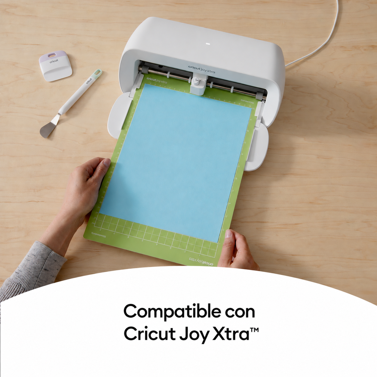 Tapete de Corte de Agarre Estándar Cricut Joy Xtra™ 21,6 × 30,5 cm