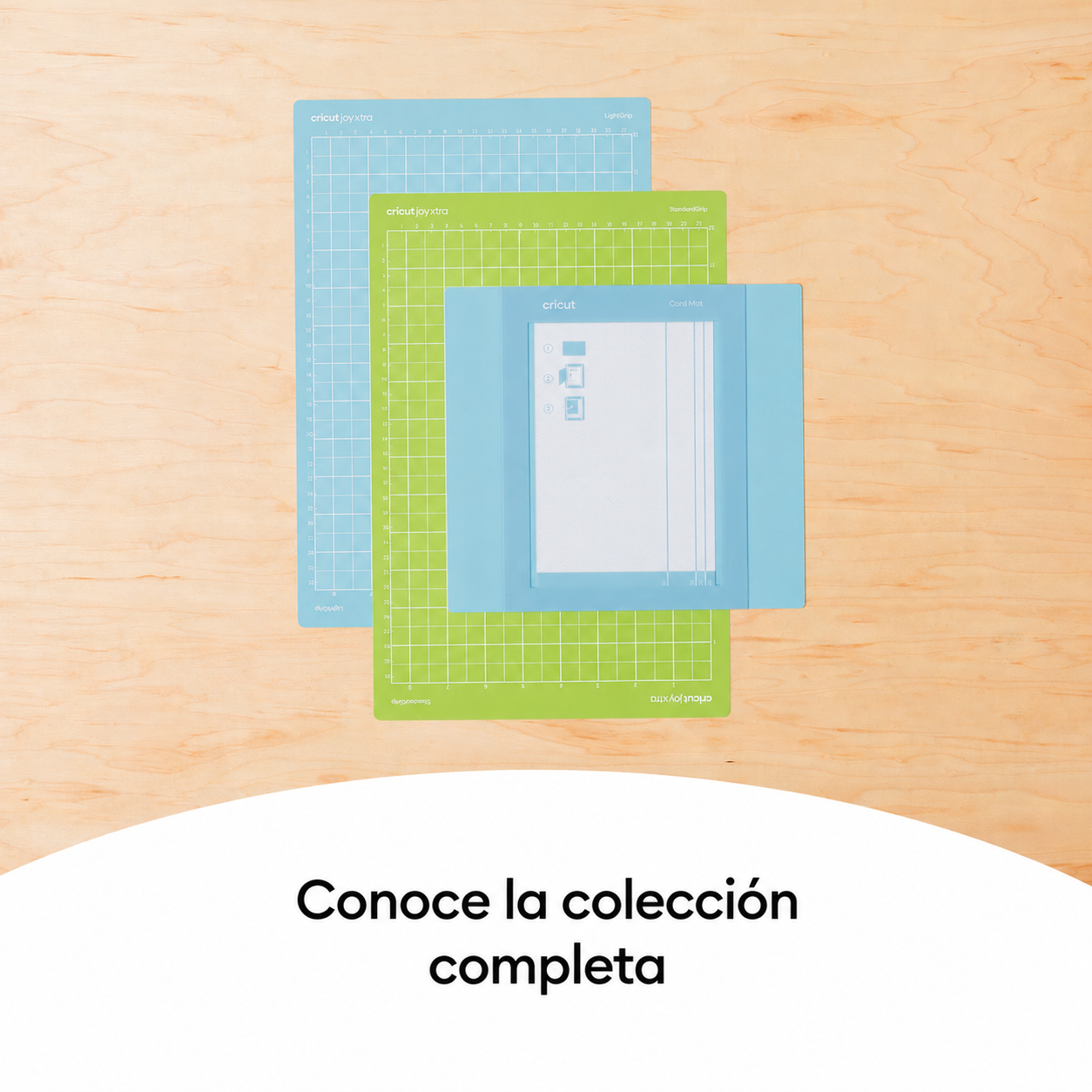 Tapete de Corte de Agarre Estándar Cricut Joy Xtra™ 21,6 × 30,5 cm
