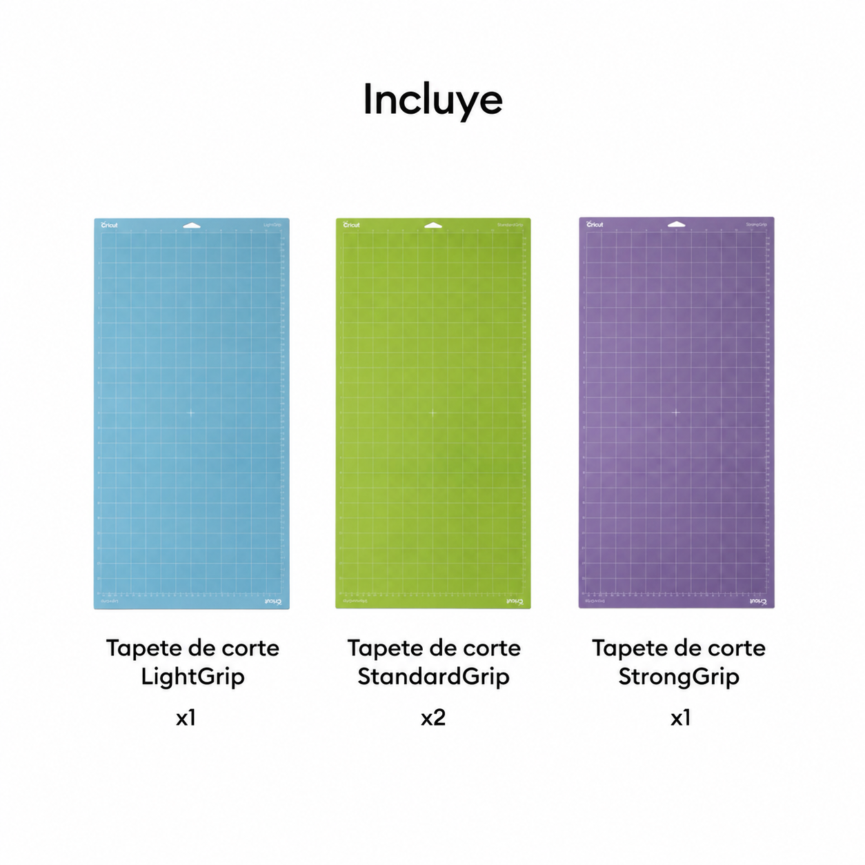 Cricut Machine Mat Variety Pack – 12 × 24 pulgadas (4 unidades)