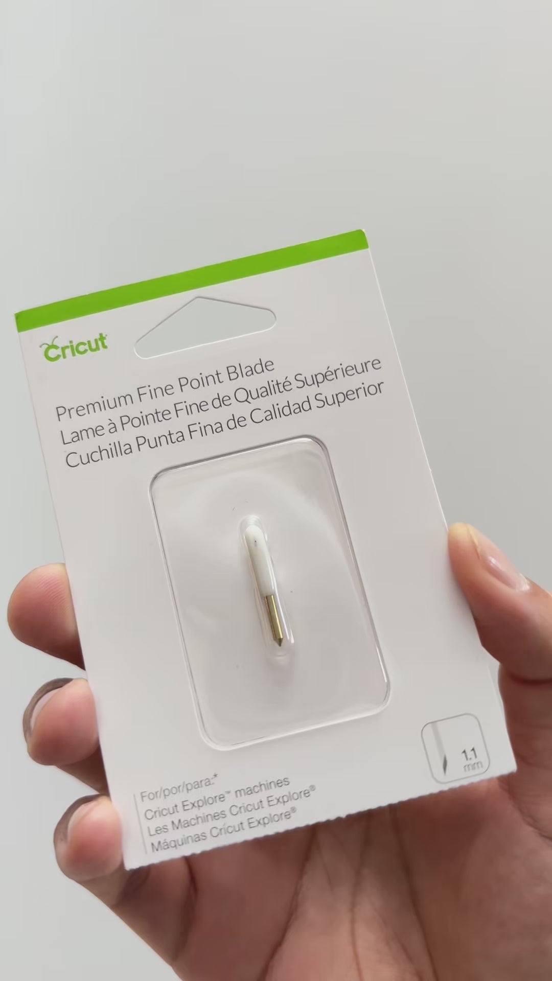 Cuchilla de Repuesto de Punta Fina Prémium Cricut®