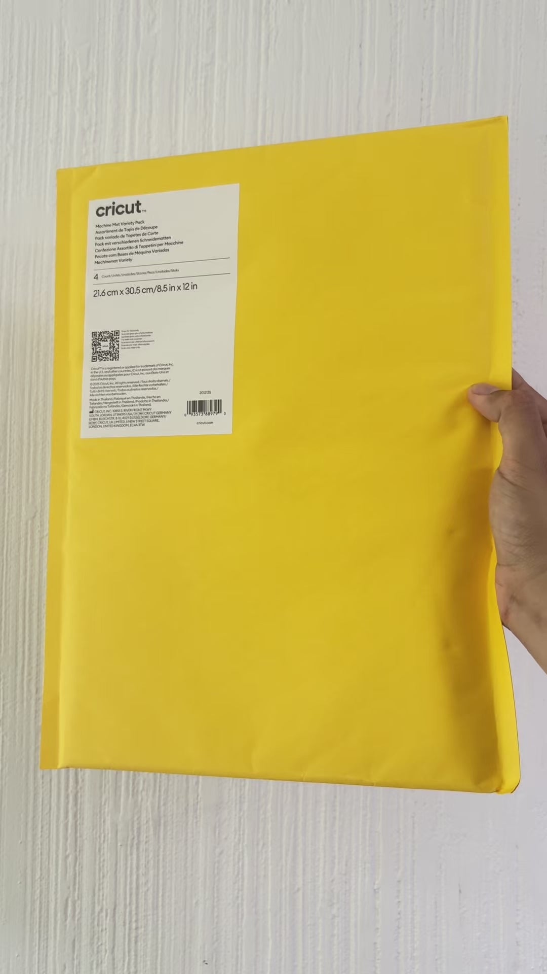 Paquete de Tapetes de Corte Cricut Joy Xtra™ de Adherencia Ligera y Estándar 21,6 × 30,5 cm – 4 unidades